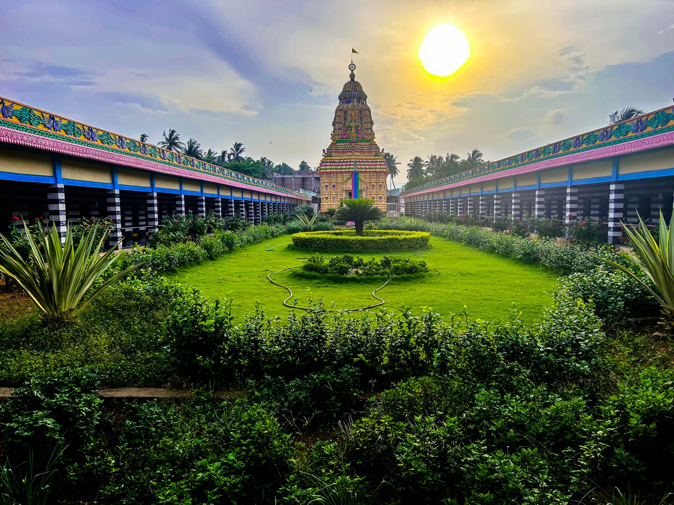 sunset temple